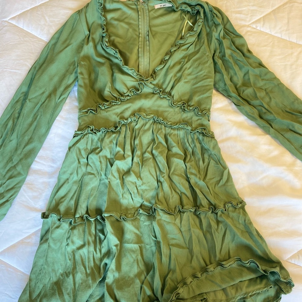 Mi Ami Green Dress